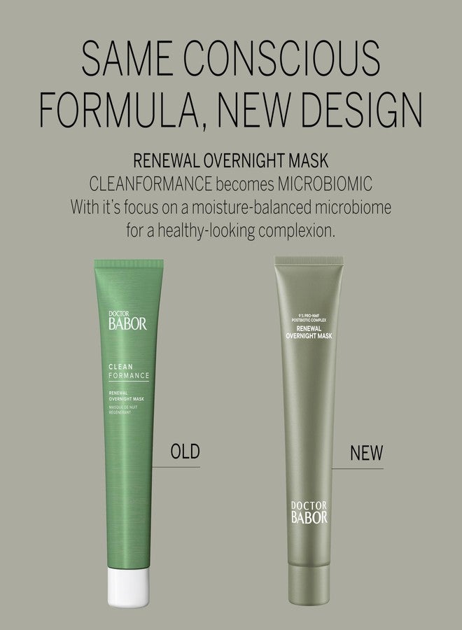 بابور قناع بابور دكتور الليلي لتجديد الميكروبيوم (75 مل) - عناية نباتية بالبشرة الجافة - قناع للوجه بحمض الهيالورونيك لترطيب البشرة وإضفاء النضارة والإشراق عليها - Image 2